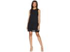 Adelyn Rae Everly Gingham Shift Dress (black) Women's Dress