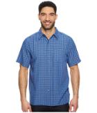 Marmot Eldridge S/s (varsity Blue) Men's Short Sleeve Button Up