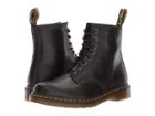 Dr. Martens 1460 8-eye Boot (gunmetal Orleans/black Pu) Men's Lace-up Boots