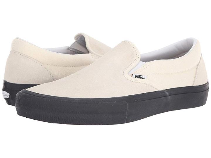Vans Slip-on Pro (classic White/black) Men's Skate Shoes