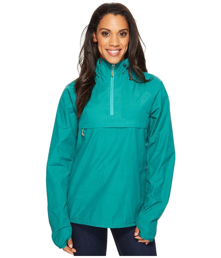 Fjallraven High Coast Wind Anorak (copper Green) Women's Coat