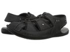 Hush Puppies Bergen Grady (black Waxy Leather) Men's Sandals
