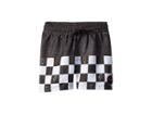 Munster Kids Wall Ride Shorts (toddler/little Kids/big Kids) (black Check) Boy's Swimwear