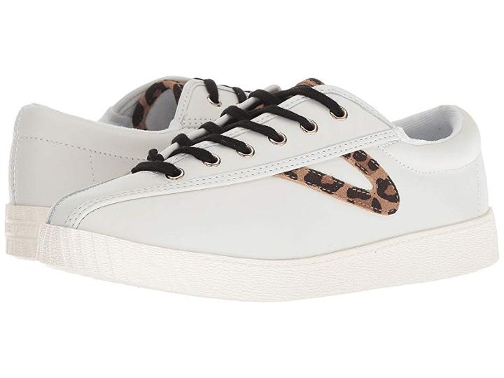 Tretorn Nylite 25 Plus (white/tan Multi) Women's  Shoes