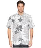 Quiksilver Waterman Shonan Woven Shirt (white/black) Men's Clothing
