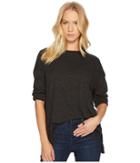 Project Social T Elliot Striped Long Sleeve (black) Women's Clothing