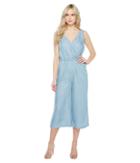 Two By Vince Camuto Sleeveless Wrap Top Tencel Cropped Jumpsuit (vintage) Women's Jumpsuit & Rompers One Piece