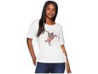 Ariat Fringe Tee (snow White) Women's T Shirt