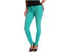 Blank Nyc - The Spray On Regular Rise Super Skinny In Teal Blast (teal Blast)
