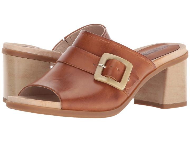 Pikolinos Denia W2r-1637 (brandy) Women's Slide Shoes