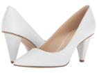 Nine West Fadey Pump (white Dress Calf) High Heels