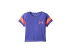 Under Armour Kids Varsity Short Sleeve (little Kids) (violet Storm) Girl's Clothing