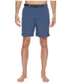 The North Face Class V Belted Guide Trunk (shady Blue) Men's Shorts