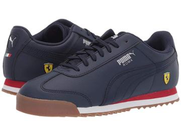 Puma Kids Ferrari Roma (big Kid) (peacoat/peacoat) Boys Shoes