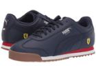 Puma Kids Ferrari Roma (big Kid) (peacoat/peacoat) Boys Shoes