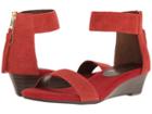 Aerosoles Yetroactive (red Suede) Women's Dress Sandals