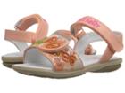Lelli Kelly Kids Giardino Sandal (toddler/little Kid) (peach Fantasy) Girls Shoes