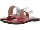 Mia Nila (red/silver Leather) Women's Shoes