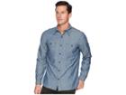 Polo Ralph Lauren Classic Fit Chambray Utility Sport Shirt (isaacs) Men's Clothing