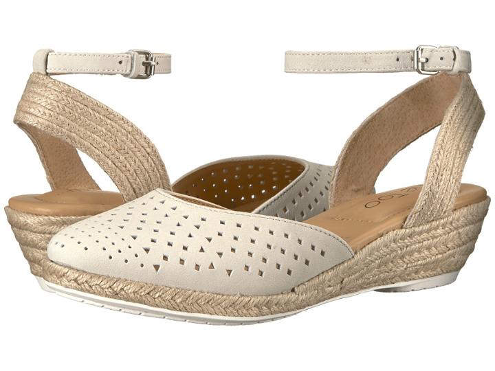 Me Too Norina (white Goat Nubuck) Women's Dress Flat Shoes