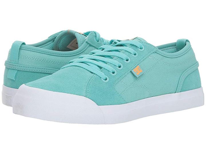 Dc Kids Evan (little Kid/big Kid) (pool Blue) Girls Shoes