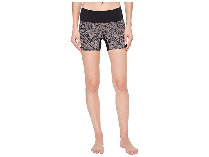 Pearl Izumi Escape Short Tights Print (smoked Pearl Phyllite/black) Women's Casual Pants