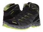Lowa Aerox Gtx(r) Mid Surround(r) (black/lime) Men's Shoes