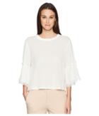 See By Chloe Lacey Jersey Tee (cloudy White) Women's T Shirt