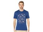 Lacoste Short Sleeve Regular Fit Lacoste Letter Block Graphic T-shirt (inkwell) Men's T Shirt