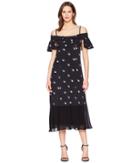 Mcq Off Shoulder Dress (midnight Navy) Women's Dress