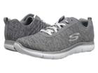 Skechers Flex Appeal 2.0 (gray) Women's  Shoes