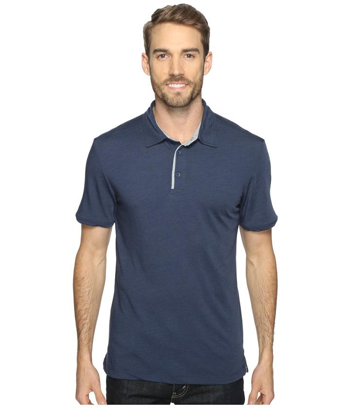 Royal Robbins Merinolux Polo (navy) Men's Clothing