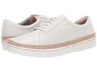 Clarks Marie Mist (white Leather) Women's Shoes