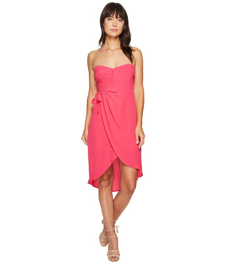 Astr The Label Josefina Dress (pink Punch) Women's Dress
