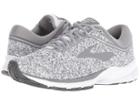 Brooks Launch 5 (white/grey/ebony) Women's Running Shoes