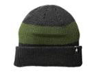Smartwool Snow Seeker Ribbed Cuff Hat (charcoal Heather) Beanies