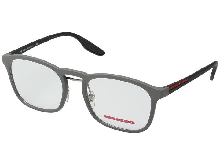 Prada 0ps 06hv (opal Grey Rubber 2) Fashion Sunglasses
