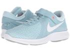 Nike Revolution 4 Flyease (ocean Bliss/white/glacier Blue/solar Red) Women's Running Shoes