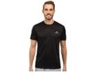 Adidas Essential Tech Crew Tee (black/vista Grey) Men's T Shirt