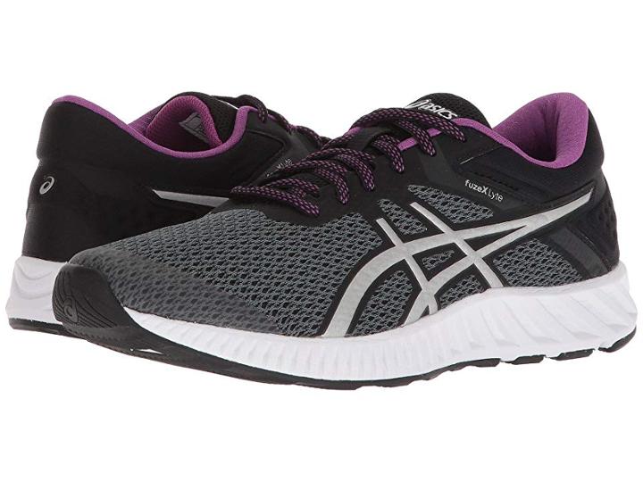 Asics Fuzex Lyte 2 (carbon/silver/black) Women's Running Shoes