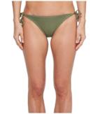Billabong Meshin With You Tropic Bikini Bottom (seagrass) Women's Swimwear