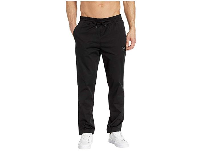 Puma Downtown Pants Twill (puma Black) Men's Casual Pants