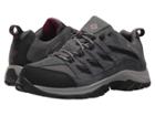 Columbia Crestwood Waterproof (ti Grey Steel/dark Raspberry) Women's Shoes