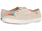 Keds Champion Tassel (natural/gold) Women's Lace Up Casual Shoes