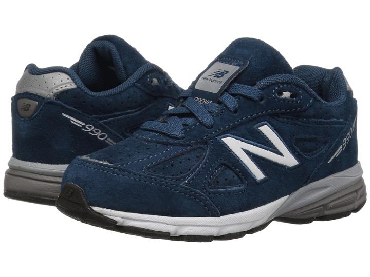 New Balance Kids Kj990v4i (infant/toddler) (north Sea/silver) Boys Shoes