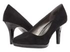 Bandolino Velta (black Faux Suede) Women's Shoes