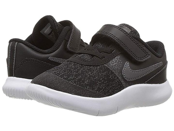 Nike Kids Flex Contact (infant/toddler) (black/dark Grey/anthracite/white) Boys Shoes