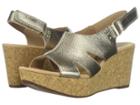 Clarks Annadel Bari (gold Metallic Leather) Women's Shoes