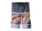 Quiksilver Kids Slab Island Boardshorts (big Kids) (tarmac) Boy's Swimwear