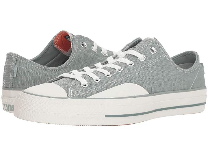 Converse Skate Chuck Taylor(r) All Star(r) Pro Suede Ox (mica Green/vintage White/gum) Skate Shoes